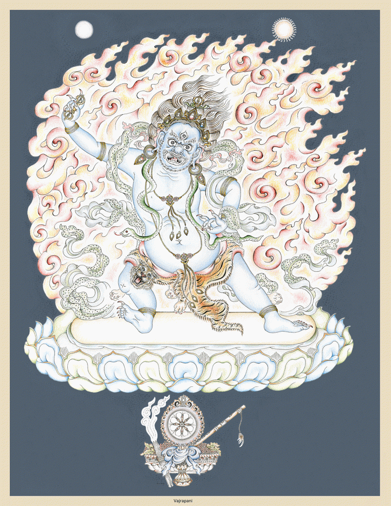 Vajrapani – Chakna Dorje (Tib.)